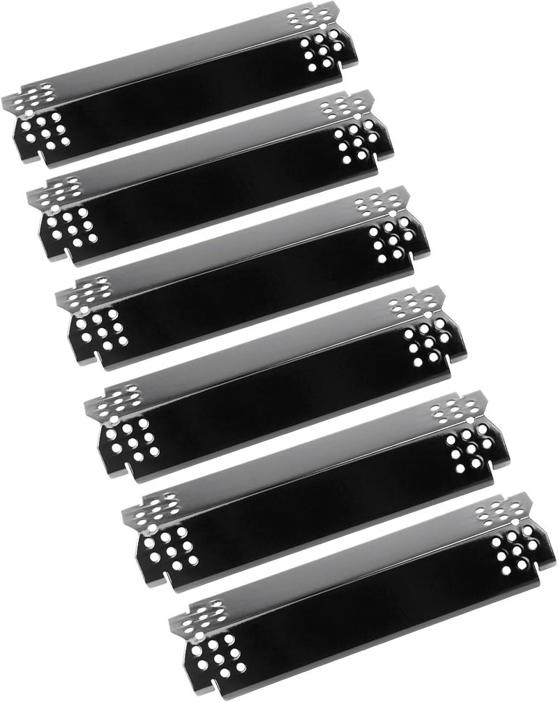 Barbqtime Grill Heat Plates Replacement Parts for Nexgrill, Porcelain Steel Heat Tents for Home Depot Nexgrill 6 Burner Gas Grill, 14.6" Flame Cover Replacement Parts for Nexgrill 720-0896B - Image 1